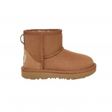 UGG μπότα Classic Mini παιδική 1017715T-CHE ταμπά	